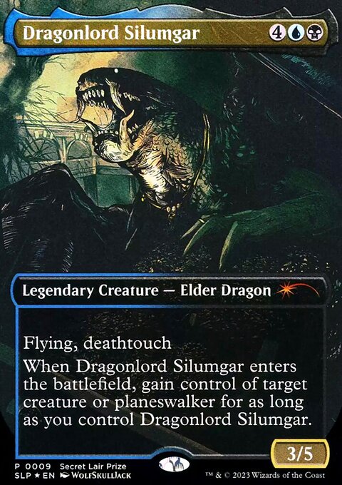 Dragonlord Silumgar, Secret Lair Promo #9, Magic: The Gathering card