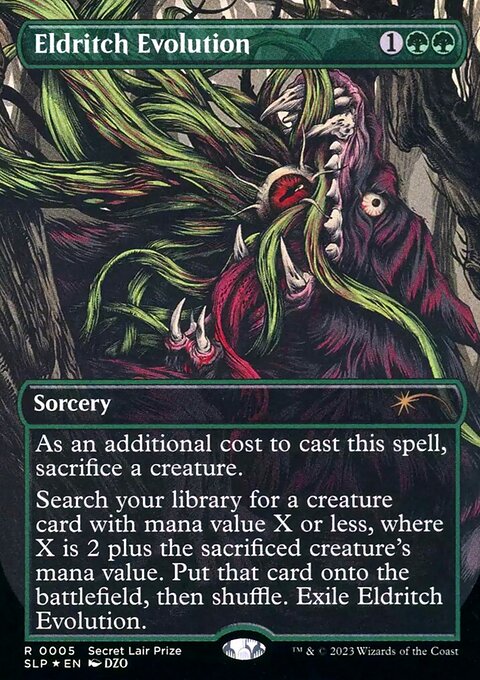 Eldritch Evolution, Secret Lair Promo #5, Magic: The Gathering card