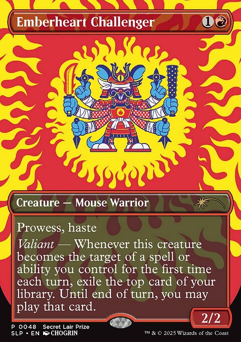 Emberheart Challenger, Secret Lair Promo #48, Magic: The Gathering card