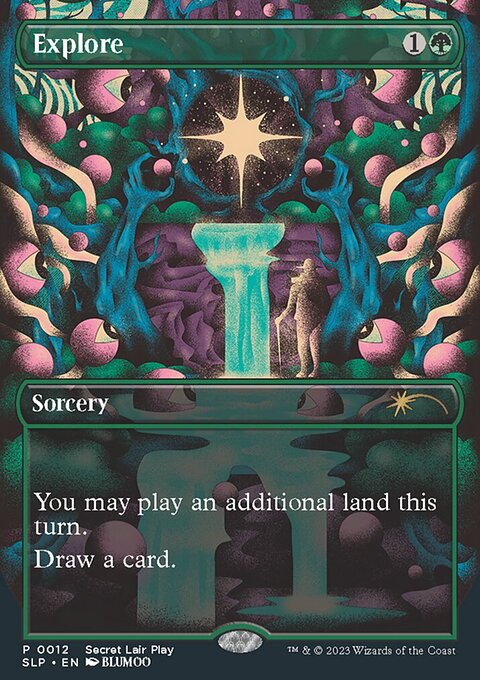 Explore, Secret Lair Promo #12, Magic: The Gathering card