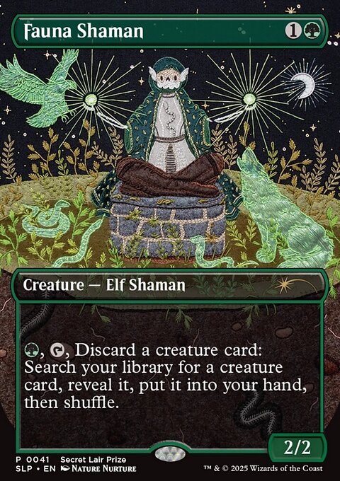 Fauna Shaman, Secret Lair Promo #41, Magic: The Gathering card