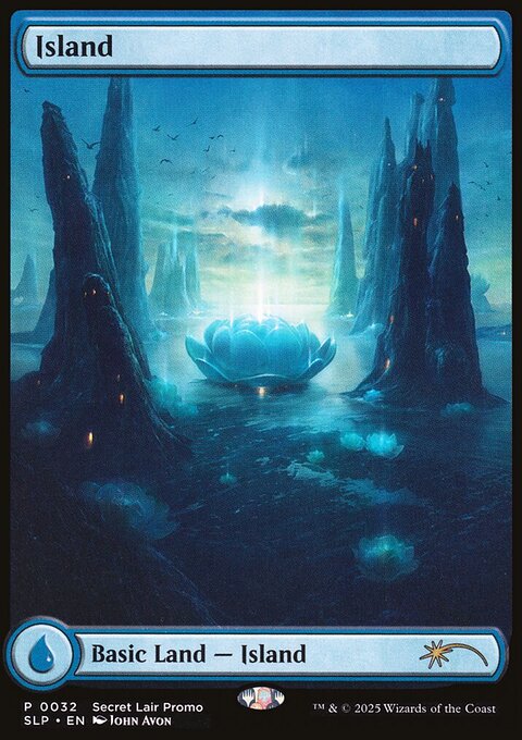 Island, Secret Lair Promo #32, Magic: The Gathering card