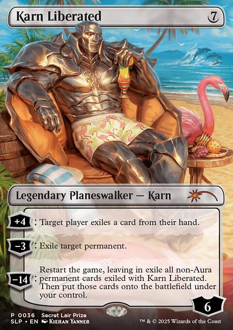 Karn Liberated, Secret Lair Promo #36, Magic: The Gathering card