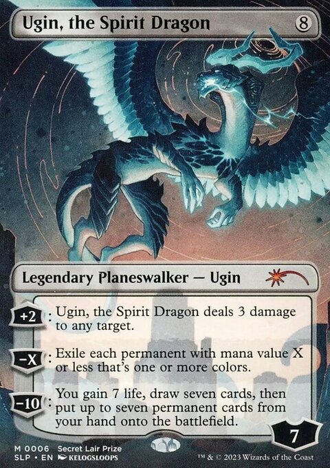 Ugin, the Spirit Dragon, Secret Lair Promo #6, Magic: The Gathering card