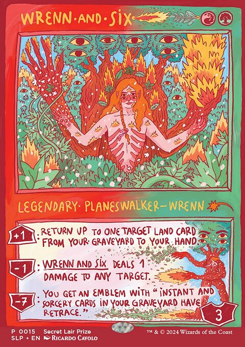 Wrenn and Six, Secret Lair Promo #15, Magic: The Gathering card
