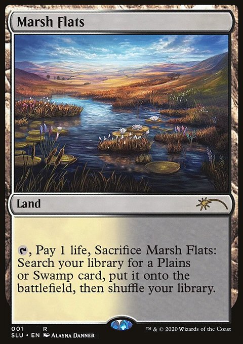 Marsh Flats, Secret Lair: Ultimate Edition #1, Magic: The Gathering card