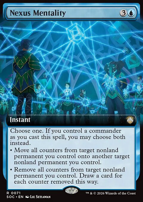 Nexus Mentality, Secrets of Strixhaven Commander #71, Magic: The Gathering card