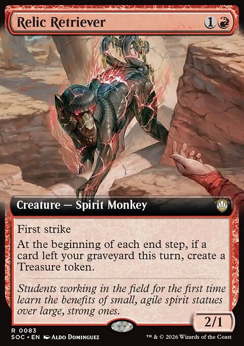 Relic Retriever, Secrets of Strixhaven Commander #83, Magic: The Gathering card