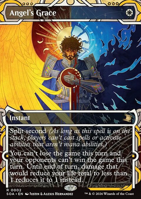 Angel's Grace, Secrets of Strixhaven Mystical Archive #2, Magic: The Gathering card
