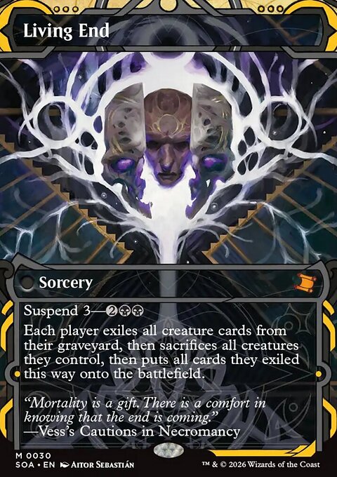 Living End, Secrets of Strixhaven Mystical Archive #30, Magic: The Gathering card