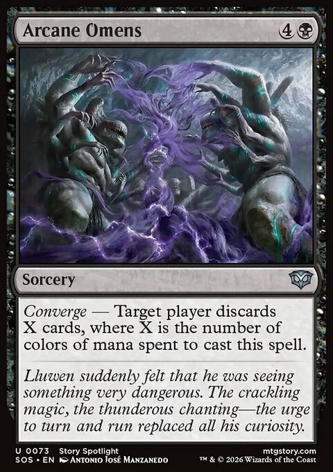 Arcane Omens, Secrets of Strixhaven #73, Magic: The Gathering card