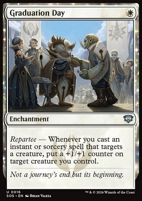 Graduation Day, Secrets of Strixhaven #16, Magic: The Gathering card