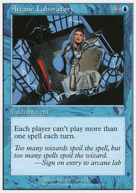 Arcane Laboratory, Seventh Edition #60, Magic: The Gathering card