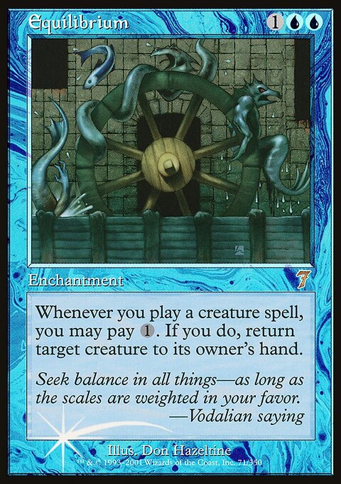 Equilibrium, Seventh Edition #71★, Magic: The Gathering card