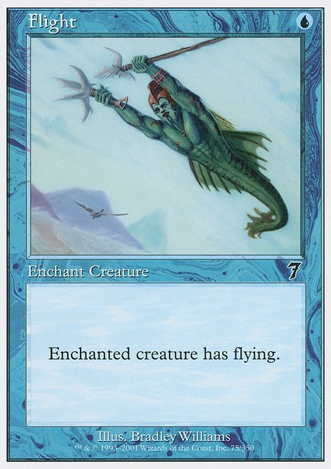 Flight, Seventh Edition #75, Magic: The Gathering card