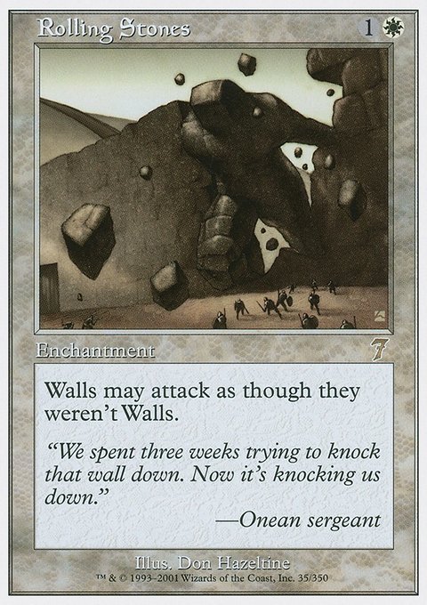 Rolling Stones, Seventh Edition #35, Magic: The Gathering card