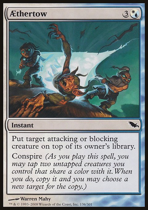 Aethertow, Shadowmoor #136, Magic: The Gathering card
