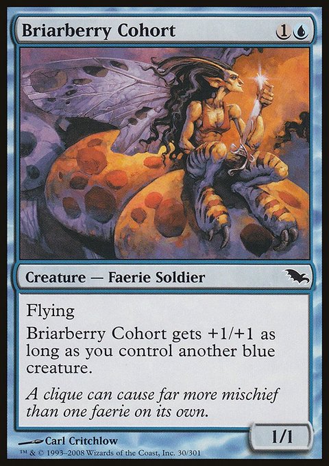 Briarberry Cohort, Shadowmoor #30, Magic: The Gathering card