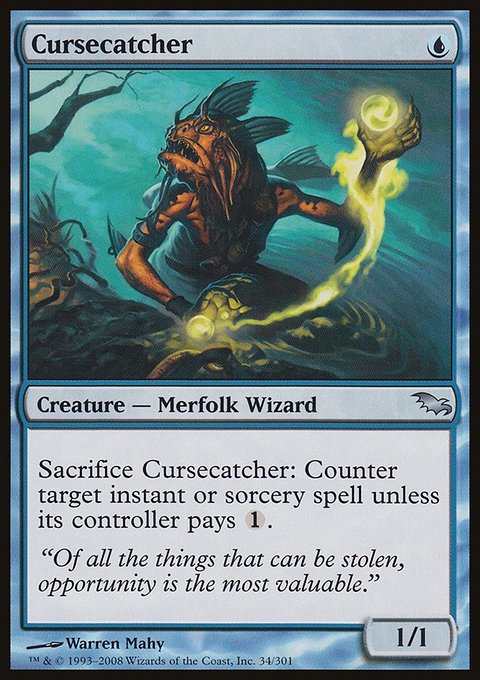 Cursecatcher, Shadowmoor #34, Magic: The Gathering card