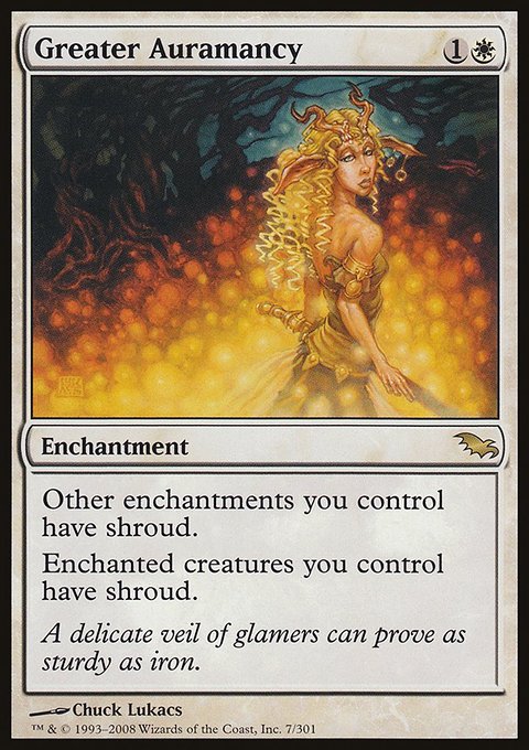 Greater Auramancy, Shadowmoor #7, Magic: The Gathering card