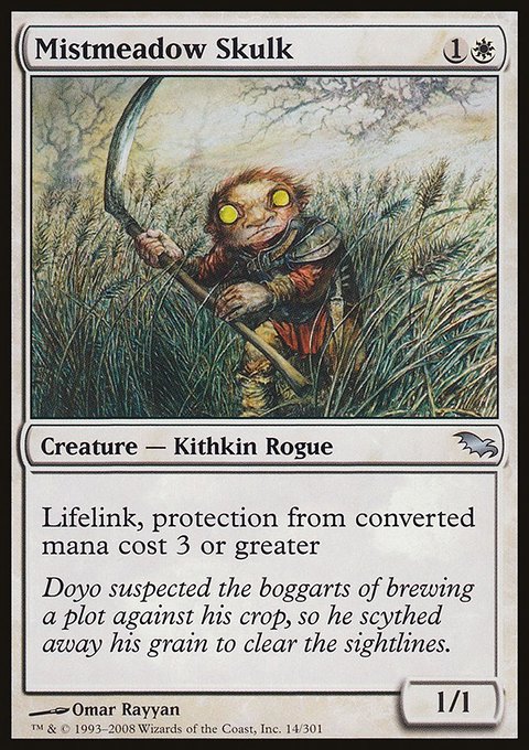 Mistmeadow Skulk, Shadowmoor #14, Magic: The Gathering card