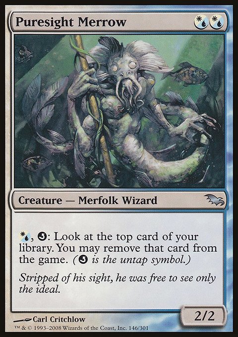 Puresight Merrow, Shadowmoor #146, Magic: The Gathering card