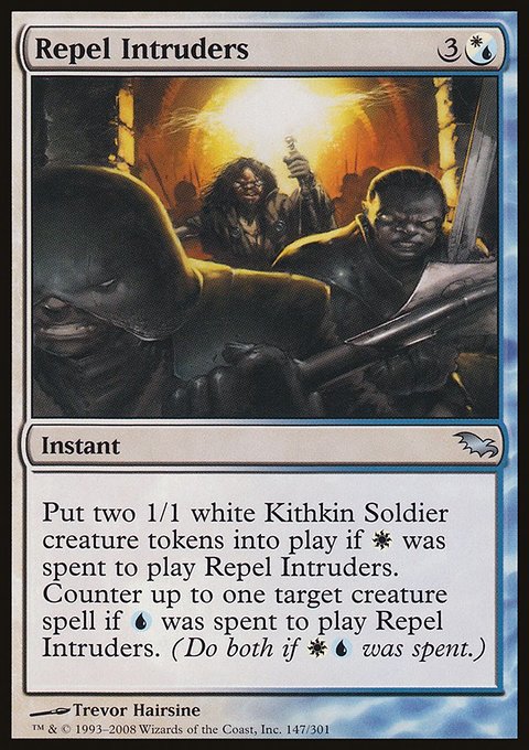 Repel Intruders, Shadowmoor #147, Magic: The Gathering card