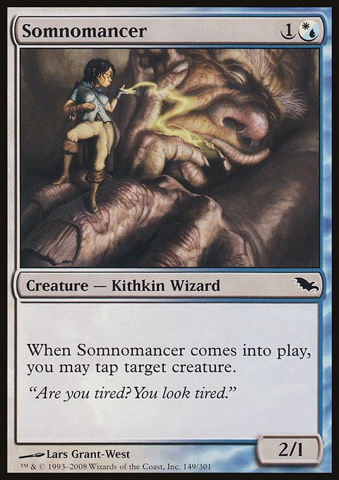 Somnomancer, Shadowmoor #149, Magic: The Gathering card