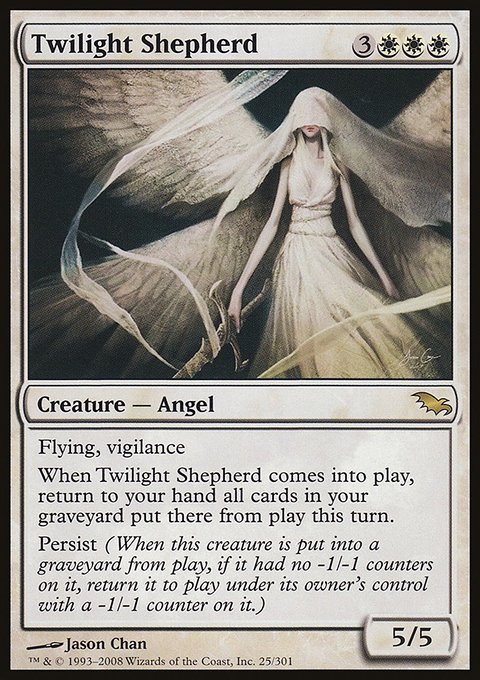 Twilight Shepherd, Shadowmoor #25, Magic: The Gathering card