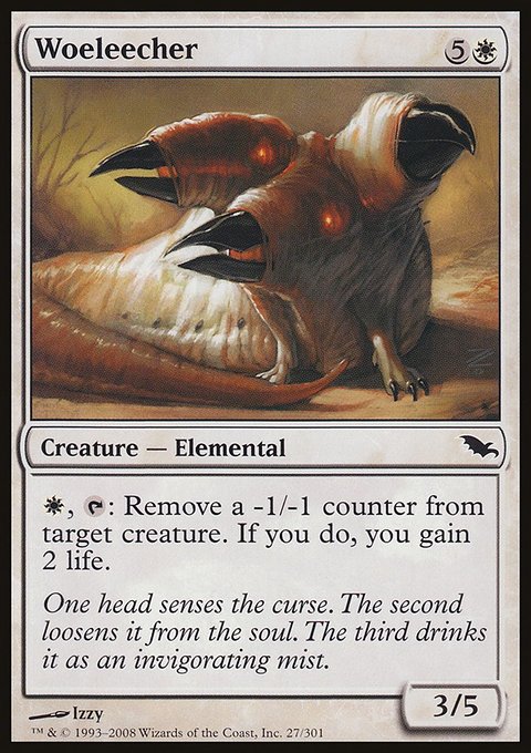 Woeleecher, Shadowmoor #27, Magic: The Gathering card