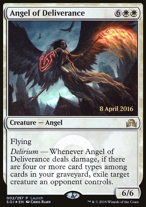 Angel of Deliverance, Shadows over Innistrad Promos #2, Magic: The Gathering card