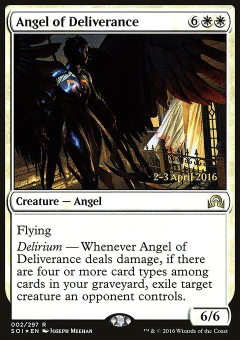 Angel of Deliverance, Shadows over Innistrad Promos #2s, Magic: The Gathering card