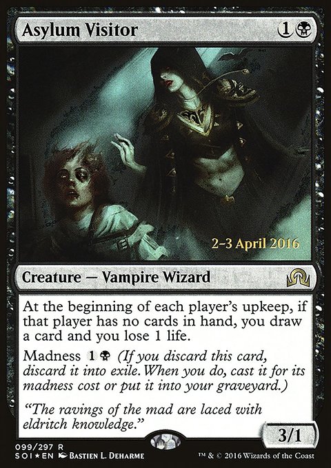 Asylum Visitor, Shadows over Innistrad Promos #99s, Magic: The Gathering card