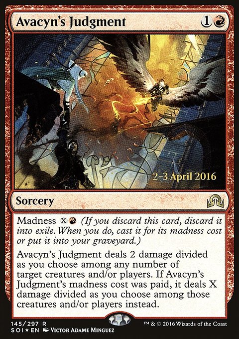 Avacyn's Judgment, Shadows over Innistrad Promos #145s, Magic: The Gathering card