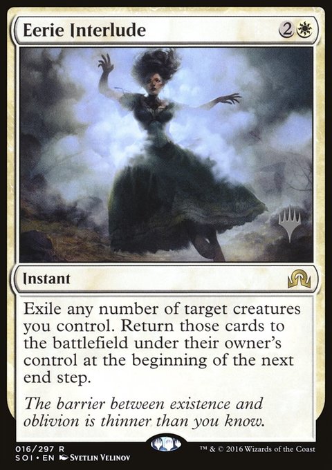 Eerie Interlude, Shadows over Innistrad Promos #16p, Magic: The Gathering card