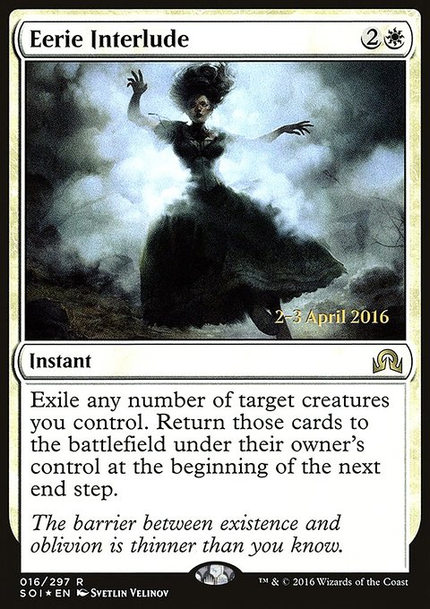 Eerie Interlude, Shadows over Innistrad Promos #16s, Magic: The Gathering card