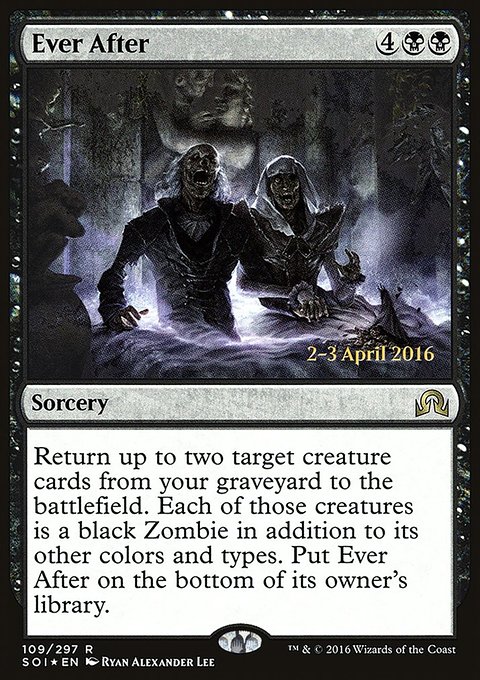 Ever After, Shadows over Innistrad Promos #109s, Magic: The Gathering card