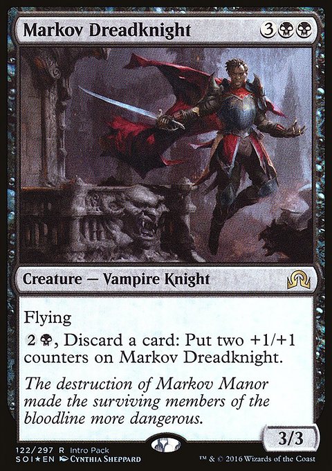 Markov Dreadknight, Shadows over Innistrad Promos #122, Magic: The Gathering card