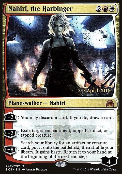 Nahiri, the Harbinger, Shadows over Innistrad Promos #247s, Magic: The Gathering card