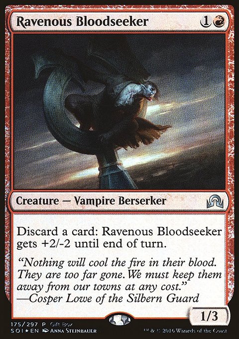 Ravenous Bloodseeker, Shadows over Innistrad Promos #175, Magic: The Gathering card