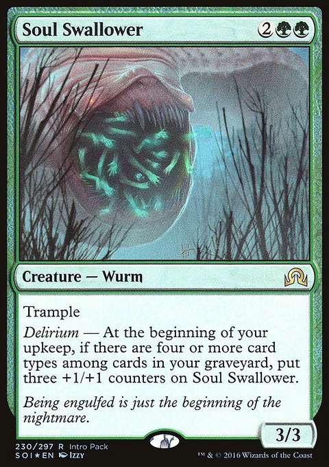 Soul Swallower, Shadows over Innistrad Promos #230, Magic: The Gathering card