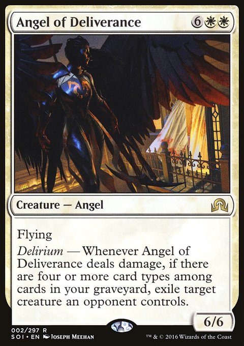 Angel of Deliverance, Shadows over Innistrad #2, Magic: The Gathering card