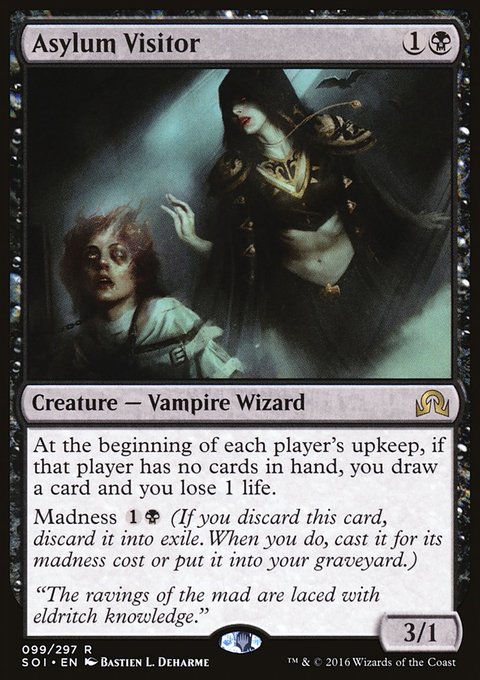 Asylum Visitor, Shadows over Innistrad #99, Magic: The Gathering card