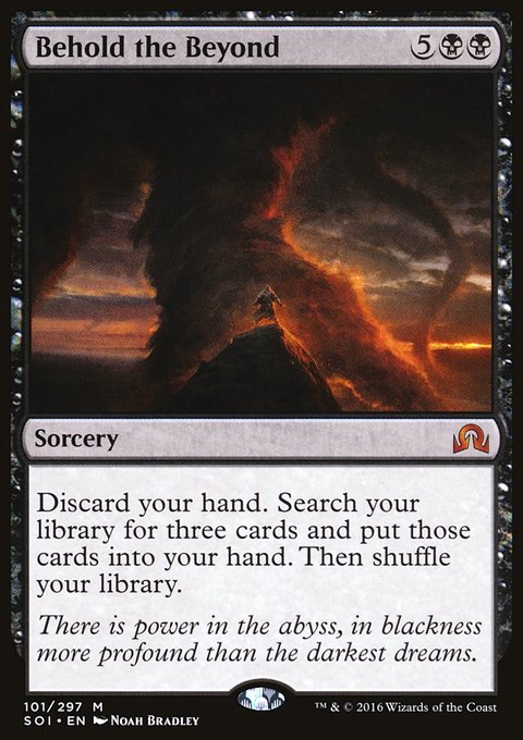 Behold the Beyond, Shadows over Innistrad #101, Magic: The Gathering card