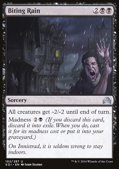 Biting Rain, Shadows over Innistrad #102, Magic: The Gathering card