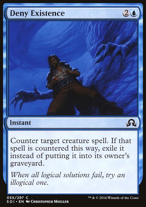 Deny Existence, Shadows over Innistrad #55, Magic: The Gathering card