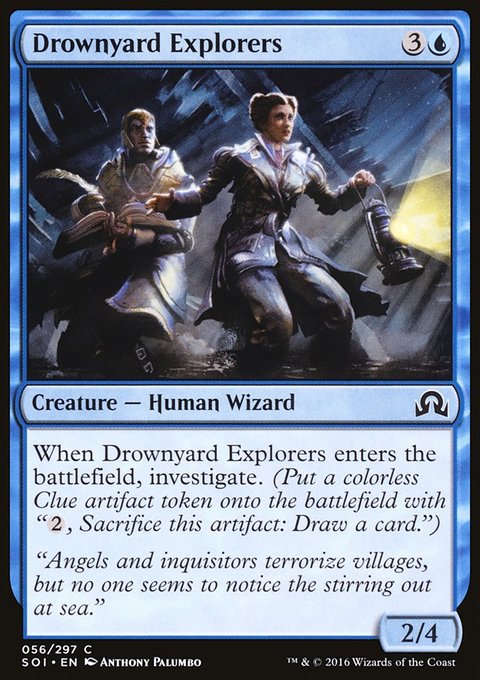 Drownyard Explorers, Shadows over Innistrad #56, Magic: The Gathering card