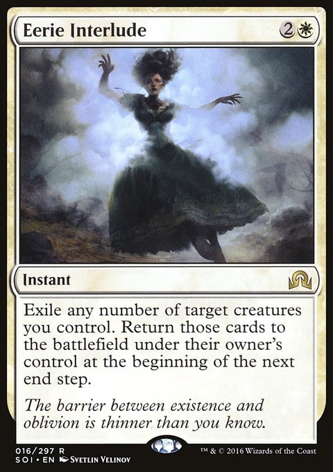 Eerie Interlude, Shadows over Innistrad #16, Magic: The Gathering card