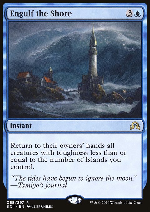 Engulf the Shore, Shadows over Innistrad #58, Magic: The Gathering card