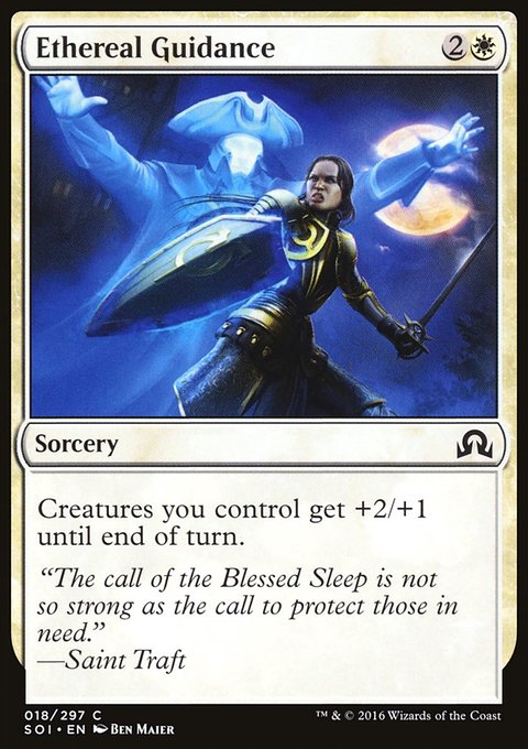 Ethereal Guidance, Shadows over Innistrad #18, Magic: The Gathering card